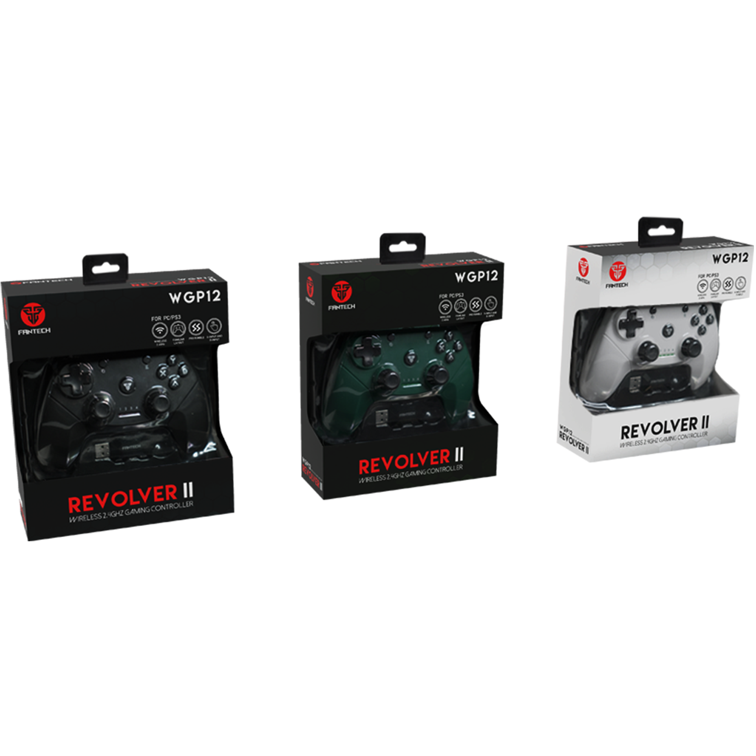 Fantech REVOLVER WGP12 Wireless Gamepad - Fantech Indonesia